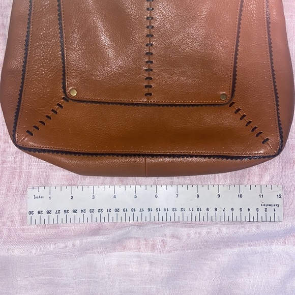 Antonio Melani Handbag/Satchel-Tan Leather - Picture 11 of 11